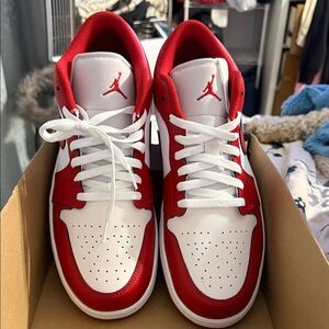 Nike Jordan Red and White